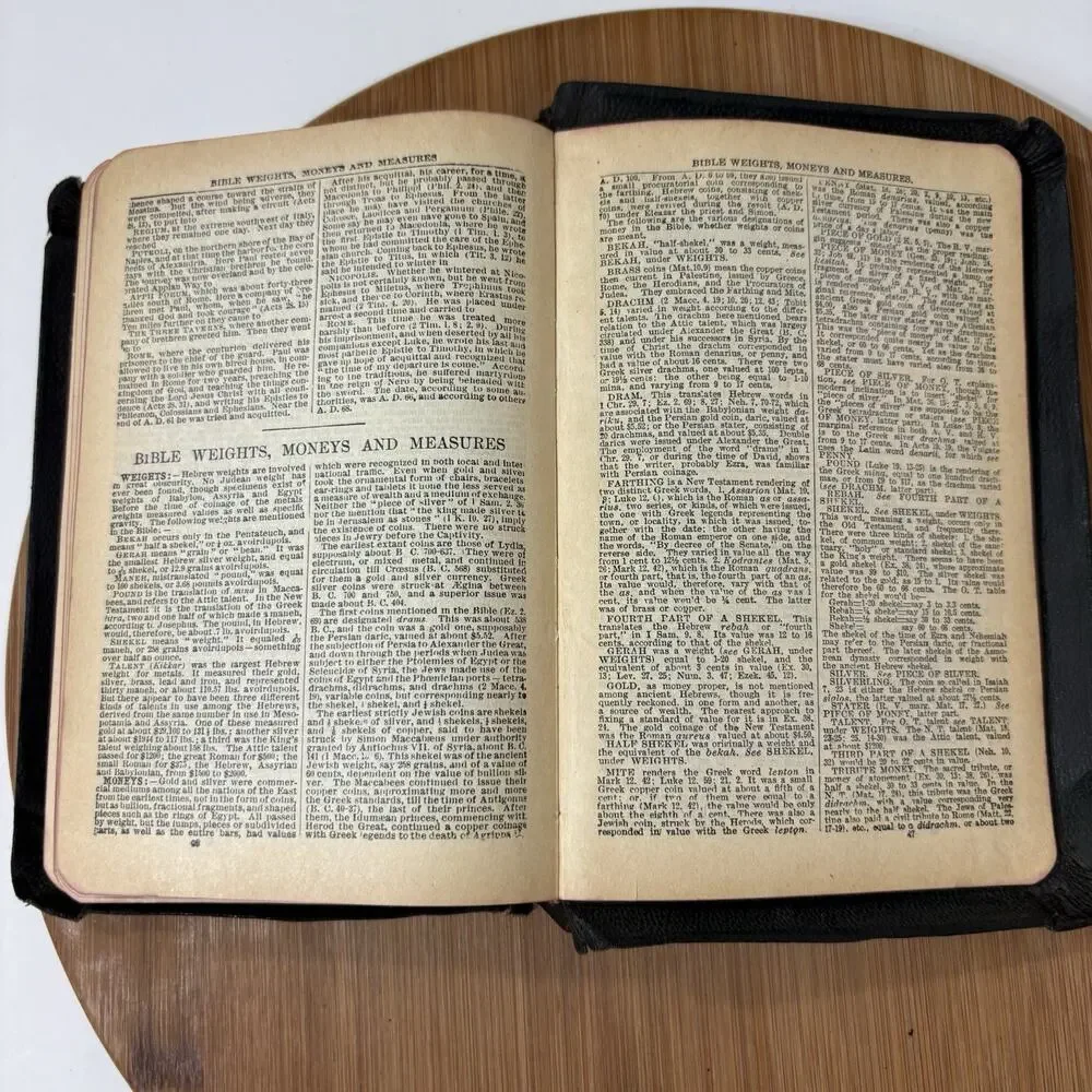 Vintage holy bible